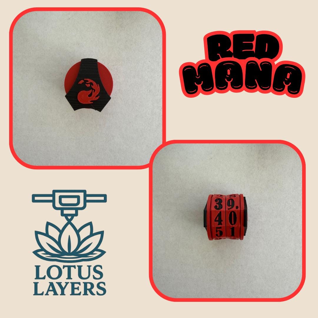 MTG Life Counter Click Wheel