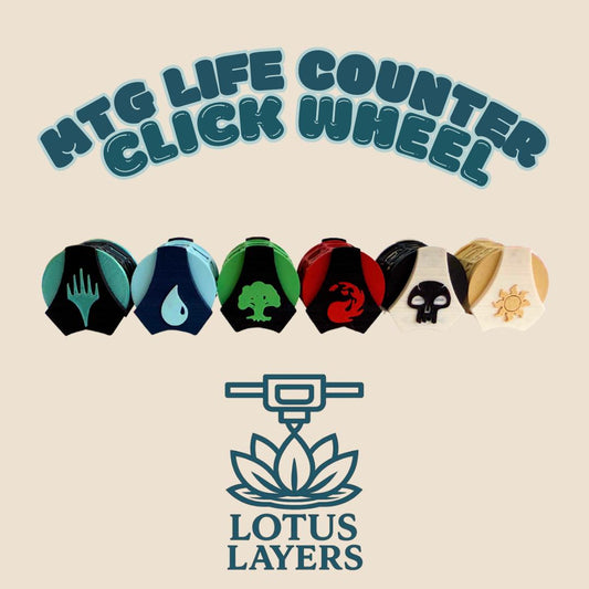 MTG Life Counter Click Wheel