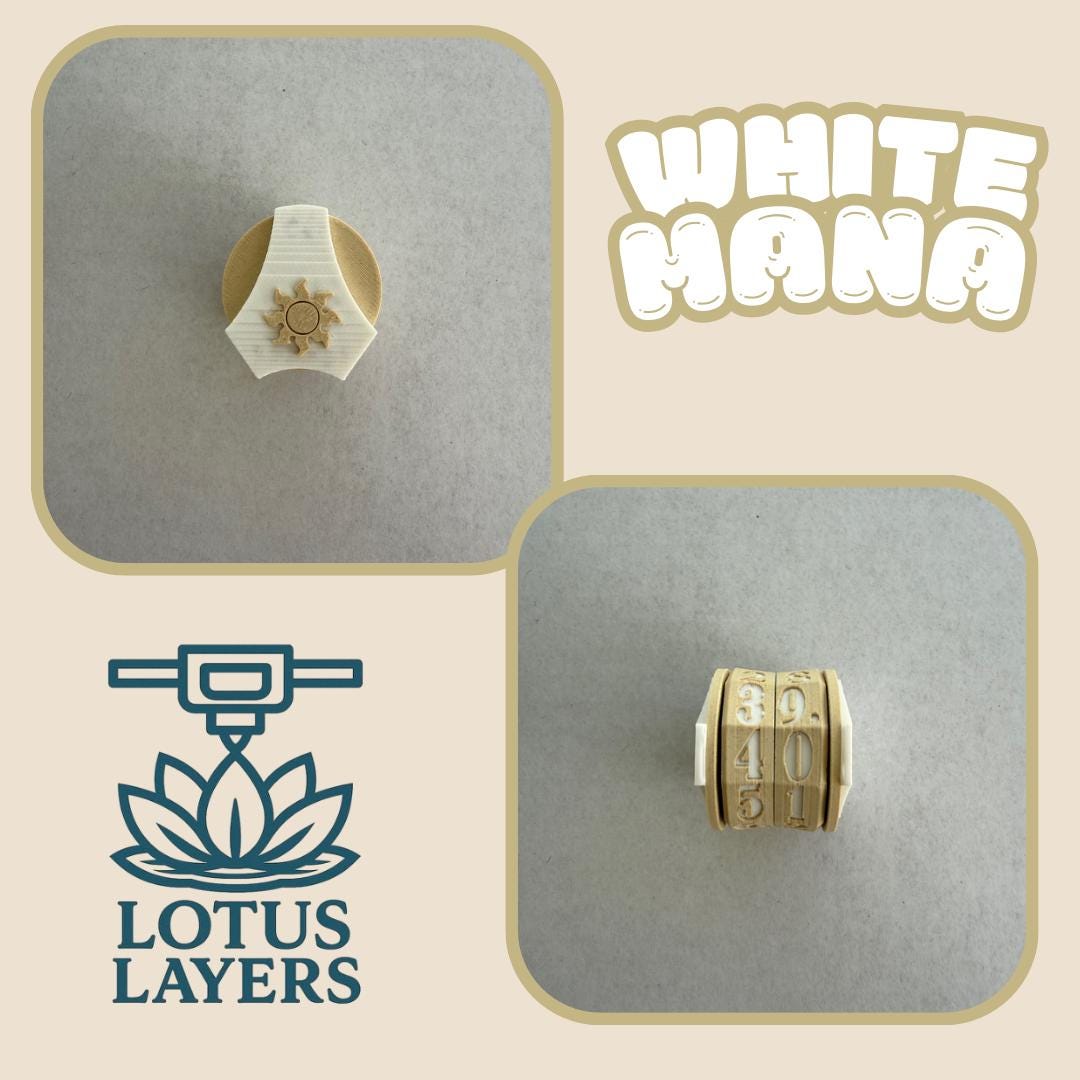 MTG Life Counter Click Wheel