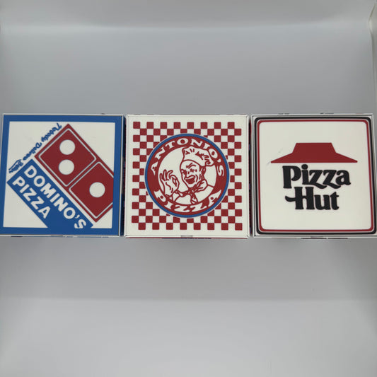 Pizza Stack Deck Box | Fits 100 Double Sleeved Cards